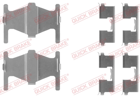 Accessory Kit, disc brake pad